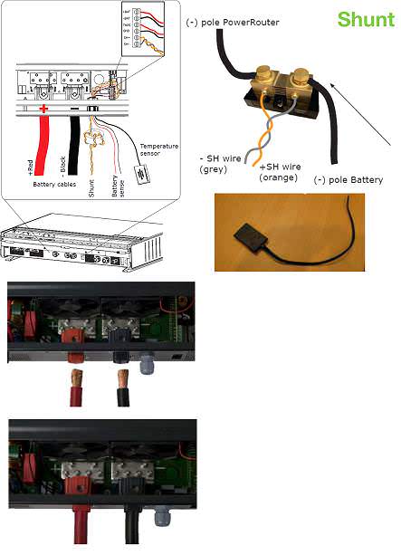 câblage batterie suite